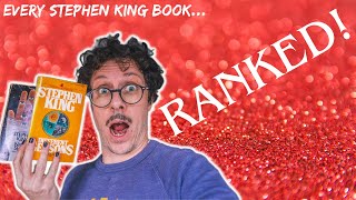 Every Stephen King book RANKED 📚🎉 My spoilerfree countdown of Kings entire bibliography [upl. by Harty847]