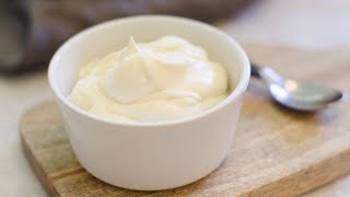 How to make Eggless Mayonnaise Instant Home made Mayonnaise Recipe No7 [upl. by Ivo]