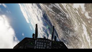 DCS  Diving Notching Flaring Killing Badgering  F16C [upl. by Yhtuv364]