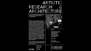 Biennale Sessions Artistic Research and Architecture [upl. by Goldi]