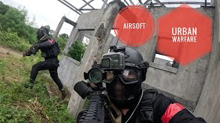 Concrete Combat Urban Airsoft Assault [upl. by Mountfort389]