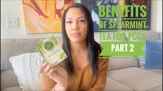 BENEFITS OF SPEARMINT TEA FOR EXCESSIVE FACIAL HAIR  PCOS excessivefacialhair [upl. by Leunamnauj296]