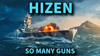 HizenIts Japanese for Kansas in World of Warships Legends [upl. by Okoyik]