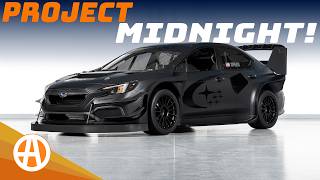 Subaru Debuts Wild WRX Dubbed Project Midnight [upl. by Lian]