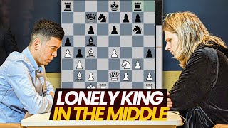 Lonely King in the Middle  Abdusattorov v Rapport  10th Gashimov Memorial [upl. by Allix]