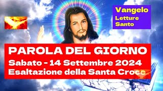 Esaltazione della Santa Croce  Trofeo della Vittoria Pasquale  Letture e Vangelo 14 Settembre 2024 [upl. by Sclar]