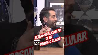 Revisando el celular de un miembro al aire 😂 miembrosalaire joseeduardoderbez humor [upl. by Ecirahs]