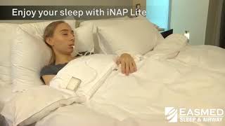 iNAP Sleep Therapy System Suffering from sleep apnea but cant get used to CPAP This may help [upl. by Enimsay331]