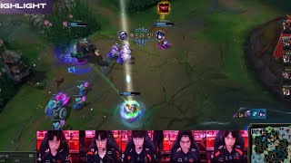 Lck T1 vs HLE 결진전 2세트 페이커 미친 트타 케리아 대상혁 [upl. by Tizes]