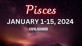 UULAN NG BIYAYANG PINANSYAL ♓️ PISCES JANUARY 115 2024 MoneyCareerLove Tagalog KAPALARAN888 [upl. by Ashla77]