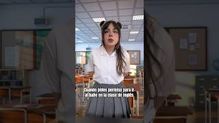 Ay no bien feo 🥺 asmr humor alumnos maestros [upl. by Adrahc861]