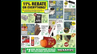 Menards Weekly Ad October 3 – October 13 2024 [upl. by Llehsor]