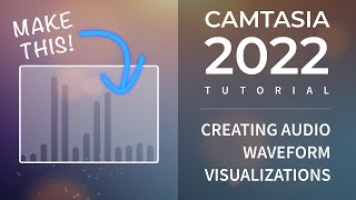 Building Audio Waveform Visualizations with Camtasia 2022 Audiate and After Effects 🎧 [upl. by Beattie]