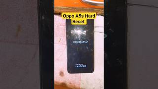 Oppo A5s Hard ResetA7A55K10X7A13A17 Hard ResetPassword UnlockFrp Bypass 2023reset mobile [upl. by Cacia586]