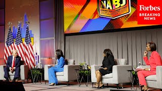 FULL EVENT Trump Gives Fiery Interview At National Association Of Black Journalists Convention QampA [upl. by Sheryle]