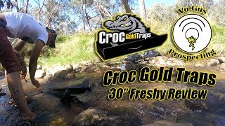 Croc Gold Traps  Fluid Bed Sluice Review [upl. by Eugenle]