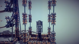 Besiege Alpha  Bomb Maneuvering System [upl. by Norraf]