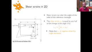 Geodynamics  Lecture 44 Normal and shear strains [upl. by Elle]