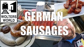 The Best Wurst in Germany  German Sausages Explained [upl. by Hildie]