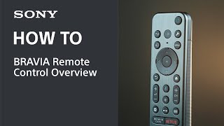 Tips Video  Remote Control Overview  Sony Official [upl. by Ode655]