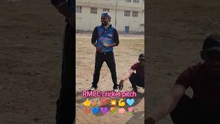 RMCC cricket club pitch banai gai 💜💙🤎🤎🩵💐🪷🌷💪🔥💯🏏 cricket jabalpur india trending youtubeshorts [upl. by Nhor66]