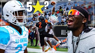 We MIGHT Have Found A Future 5 Star UNDER ARMOUR 8TH GRADE ALLAMERICA GAME [upl. by Paxon375]