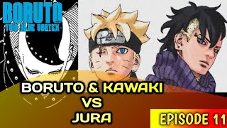 BORUTO amp KAWAKI VS JURA [upl. by Allimrac959]