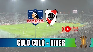 🔴 AHORA 🔴 Colo Colo vs River en Vivo  COPA LIBERTADORES 2024 [upl. by Hebrew807]