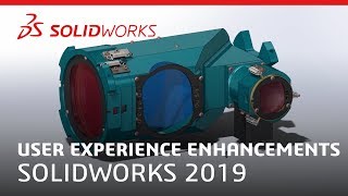 User Experience Enhancements  SOLIDWORKS 2019 [upl. by Eelyahs]