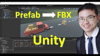 I converted the Prefab asset to FBX unity gamedev [upl. by Mehs131]