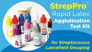 StrepPRO™ Streptococcal Grouping Kit [upl. by Malinin]