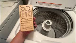 Review of Heavy Duty Washing Machine Cleaner Descaler Tablets [upl. by Nuhsyar]