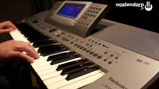 Technics KN 6000 keyboard bij Oostendorp Muziek [upl. by Drawets499]