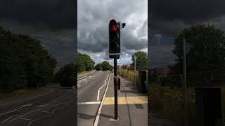 Faringdon Park Road A417 Siemens Helios CLS Traffic Lights Puffin Crossing [upl. by Ruhtracam]