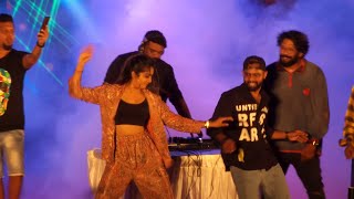 Dilsha prasannan dance performance at Technopark Trivandrum  2022 [upl. by Suired762]