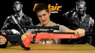 Well MB04 Airsoft Pro Sniper Rifle Review [upl. by Lanae]