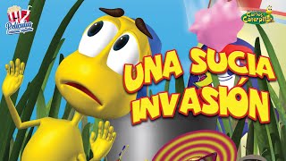 Películas Cristianas Infantiles  Las Aventuras De Carlos Caterpilar Una Sucia Invasión [upl. by Alecia]