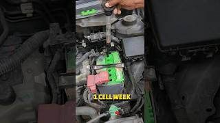 Expert Reveals Shocking Battery Testing Secrets with Multimeter  Dzire Car Battery Test shorts [upl. by Hidie]