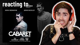 reacting to the new CABARET cast recording  London revival album ft Eddie Redmayne  Jessie Buckley [upl. by Emmer]