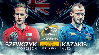 SZEWCZYK vs KAZAKIS ▸ 2024 Yalin WPA Mens World 8Ball Championship [upl. by Enaed657]