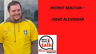 Instant Reaction  Cup special  Crewe Alexandra [upl. by Aikym477]