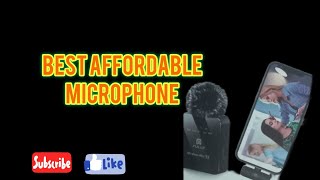 Best affordable microphone for audio recording in 2024 । Unboxing microphone [upl. by Uliram600]