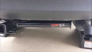 2013 Toyota Rav4 curt manufacturing 13149 trailer tow hitch installation 2014 class 3 III [upl. by Tandy]