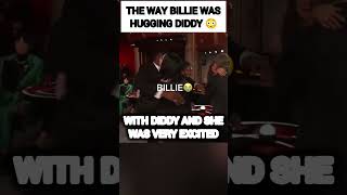 The WAY Billie Eilish was hugging Diddy😭🥺 billieeilish shorts diddy trending video tiktok [upl. by Liz]