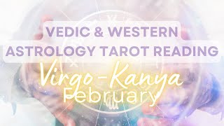 💥 VirgoKanya 🌈 February 2024💥Vedic amp Western Astrology Tarot💥 [upl. by Ailat]