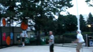 NEW Lebron 3point contest at Cedar Point 2010 [upl. by Kerekes983]