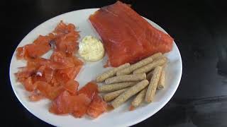 SALMON AHUMADO EN CASA ‐ Hecho con Clipchamp [upl. by Terrie]