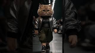 Cat Street Fashion Video Runway youtubeshorts viralbaby Fashion Show [upl. by Nnylsoj]