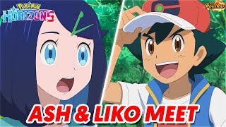 Ash Ketchum FINALLY MEETS Liko in the Pokémon Anime [upl. by Colon]