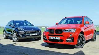 Alpina XD3 Biturbo vs Porsche Macan S Diesel [upl. by Eelsnia]